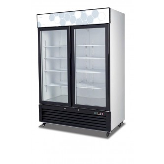 2 Glass Door Reach-in Cooler (Migali)